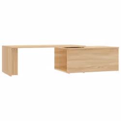 vidaXL Tavolino da Salotto Rovere Sonoma 150x50x35cm Legno Multistrato - Vista aggiuntiva 2