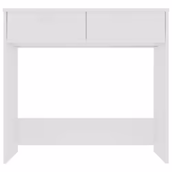 Scrivania Bianca 80x40x75 cm in Legno Multistratocod mxl 121203