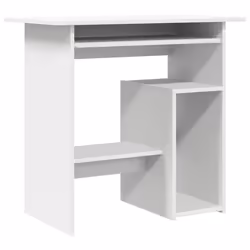 Scrivania Bianca 80x45x74 cm in Legno Multistratocod mxl 73241