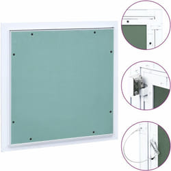Vidaxl - Pannello di Accesso Telaio in Alluminio e Cartongesso varie dimensioni dimensioni : 300x300 mm