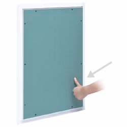 Pannello di Accesso Telaio in Alluminio e Cartongesso 300x600mmcod mxl 73137 - Vista aggiuntiva 3