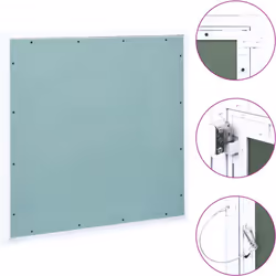 Questo pannello di accesso con telaio in alluminio consente un facile accesso alle aperture e alle cavità per l'ispezione di ...