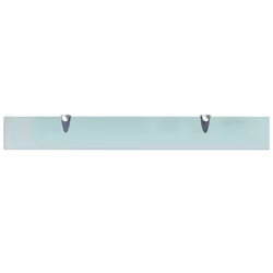 VidaXL 3051499 scaffale Vetro temperato, Zinco Trasparente - Vista aggiuntiva 4