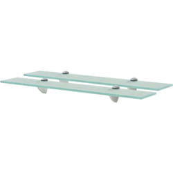 Vidaxl - Set 2 mensole ideali per qualsiasi srtante in vetro disponibili varie misure dimensioni: 60 x 20 cm