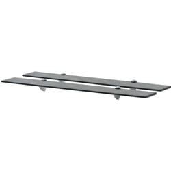 Vidaxl - Mensole Galleggianti 2 pz, Mobile Moderno in Vetro 80x20 cm 8 mm 1988