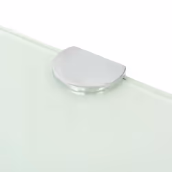 VidaXL 3051600 scaffale Vetro temperato Bianco - Vista aggiuntiva 4