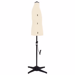 Manichino Maschile Regolabile Crema Taglia 37-45cod mxl 71350 - Vista aggiuntiva 3