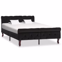 VidaXL 288552, Nero, 1265 mm, 2,26 m, 740 mm, 1200 x 2000 mm, 31,5 cm