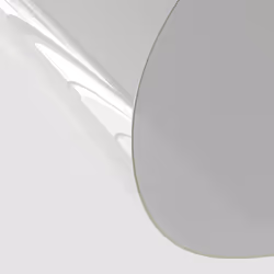 vidaXL Protezione Tavolo Trasparente Ø 90 cm 1,6 mm in PVC - Vista aggiuntiva 3