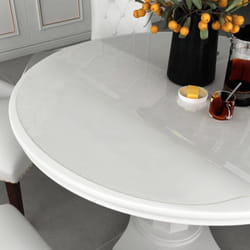 Vidaxl - Protezione Tavolo Trasparente ø 100 cm 2 mm pvc 59924