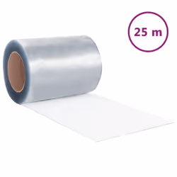 vidaXL Rotolo per Tenda a Strisce in PVC 2,6mm x 300mm 25 m - Vista aggiuntiva 2