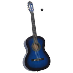Chitarra Classica per Principianti Blu 4/4 39" in Tiglio cod mxl 73411