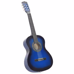 Chitarra Classica per Principianti e Bambini Blu 3/4 36&quot; cod mxl 97424