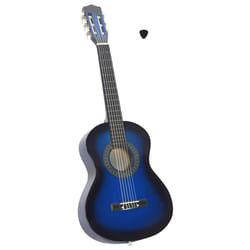 Chitarra Classica per Principianti e Bambini Blu 1/2 34&quot; cod mxl 121391