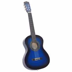 Chitarra Classica per Principianti e Bambini Blu 1/2 34&quot; cod mxl 121391