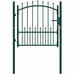 Questo cancello per recinzione costituisce una pratica barriera di sicurezza per il vostro giardino, patio o terrazza. Fabbri ...
