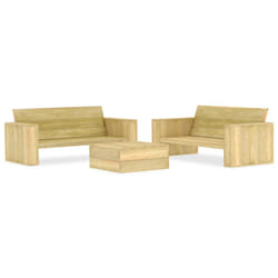 VidaXL 3053199 set mobili da esterno