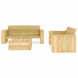 VidaXL 3053199 set mobili da esterno