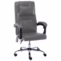 VidaXL 20294, 110 kg, 1 pz, Cotone, Ecopelle, Metallo, Poliestere, Antracite