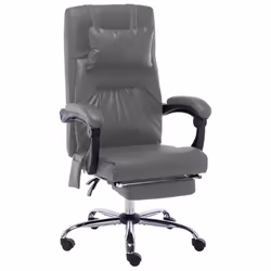VidaXL 20298, 110 kg, 1 pz, Cotone, Ecopelle, Metallo, Poliestere, Antracite