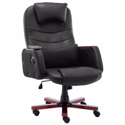 VidaXL 20379, 110 kg, 1 pz, Cotone, Ecopelle, Metallo, Poliestere, Nero