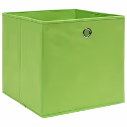 VidaXL 288369 scatola di conservazione Tessuto non tessuto (TNT) Verde - Vista aggiuntiva 2