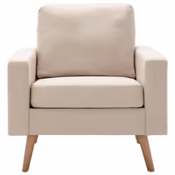 Poltrona Crema in Tessutocod mxl 130168