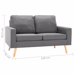 VidaXL 288703 divano Grigio - Vista aggiuntiva 7