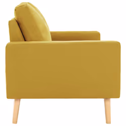 VidaXL 288709 divano Giallo - Vista aggiuntiva 4
