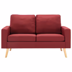 VidaXL 288710 divano Rosso