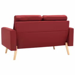 VidaXL 288710 divano Rosso - Vista aggiuntiva 5
