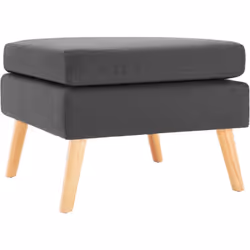 Questo moderno poggiapiedi è l'aggiunta perfetta a un set di divani. Questo pouf è rivestito in tessuto morbido al tatto e in ...
