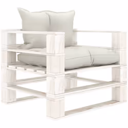 Il nostro divano a pallet da giardino sarà la scelta ideale per rilassarvi e godervi il bel tempo, fare un pisolino o chiacch ...