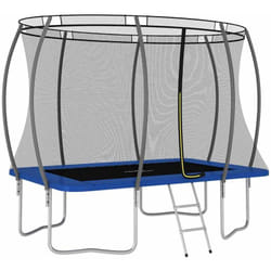 Vidaxl - Set Trampolino Rettangolare 274x183x76 cm 150 kg