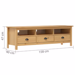 VidaXL 288927 supporto TV e sistema audio - Vista aggiuntiva 4