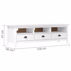 VidaXL 288928 supporto TV e sistema audio - Vista aggiuntiva 4