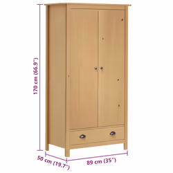 VidaXL 288947 armadio/guardaroba per camera da letto - Vista aggiuntiva 7