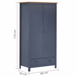 VidaXL 288949 armadio/guardaroba per camera da letto - Vista aggiuntiva 7