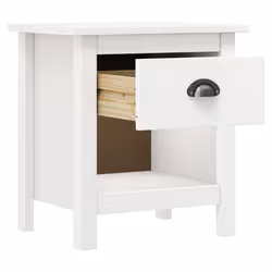 VidaXL 288968 comodino Bianco - Vista aggiuntiva 4