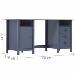VidaXL 289001 scrivania - Vista aggiuntiva 6