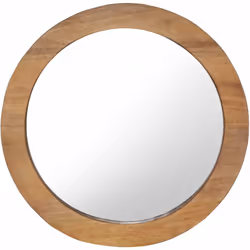 Il nostro specchio in legno di teak è più di un pratico oggetto d'uso quotidiano: è anche un'attraente decorazione per la vos ...