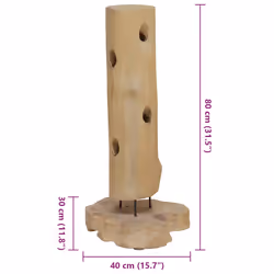 VidaXL 288812 scaffale per vino Legno - Vista aggiuntiva 7
