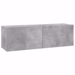 vidaXL Mobile Porta TV Grigio Cemento 100x30x30cm in Legno Multistrato - Vista aggiuntiva 2