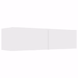 vidaXL Mobile Porta TV Bianco 120x30x30 cm in Legno Multistrato - Vista aggiuntiva 2