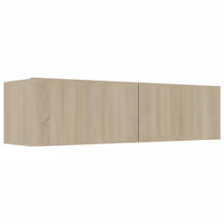 vidaXL Mobile Porta TV Rovere Sonoma 120x30x30 cm in Legno Multistrato - Vista aggiuntiva 2