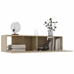 vidaXL Mobile Porta TV Rovere Sonoma 120x30x30 cm in Legno Multistrato - Vista aggiuntiva 3