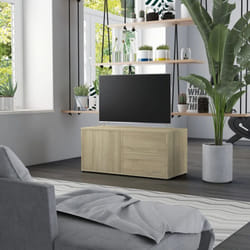 Vidaxl - Mobile Porta tv, Armadietti per tv Rovere Sonoma 80x34x36 cm in Truciolato