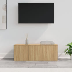 Vidaxl - Mobile Porta tv Rovere Sonoma 80x34x30 cm Legno Multistrato 30122