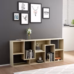 vidaXL Libreria Rovere Sonoma 67x24x161 cm in Legno Multistrato - Vista aggiuntiva 3