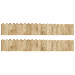 Create bordi attraenti per le vostre aiuole, bordure, sentieri e laghetti con questo flessibile rotolo per bordi in legno! Re ...
